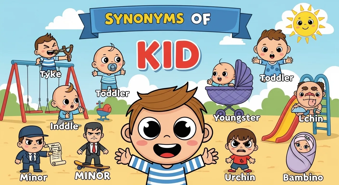 Synonyms for Kid: 50 Simple Words For Children and Youngsters