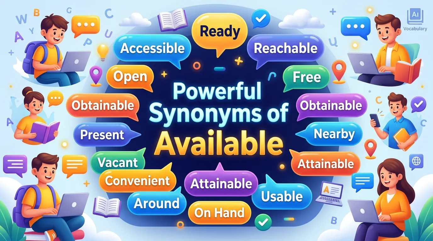 40 Powerful Synonyms of Available With Meanings