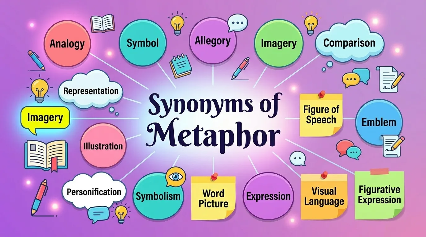 40 Best Synonyms of Metaphor with Meanings and Examples