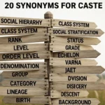 Synonyms for Caste