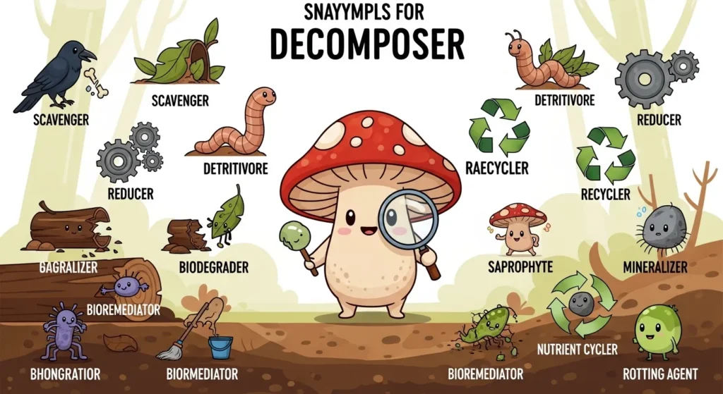 Synonyms for decomposer