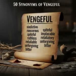 Synonyms for vengeful