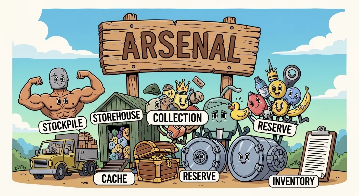 Synonyms for Arsenal 50 Powerful Words to Boost Your Vocabulary