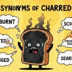 Synonyms for Charred