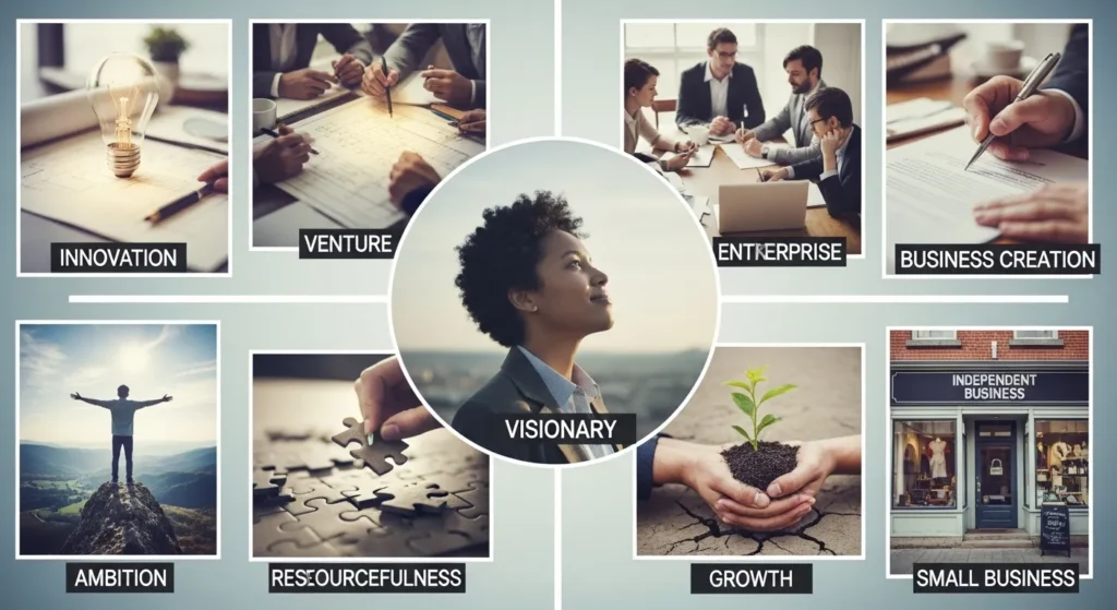 synonyms for entrepreneurship