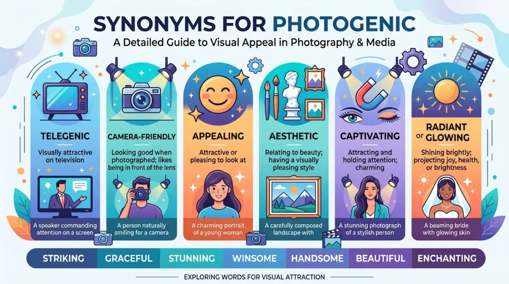 Synonyms for Photogenic