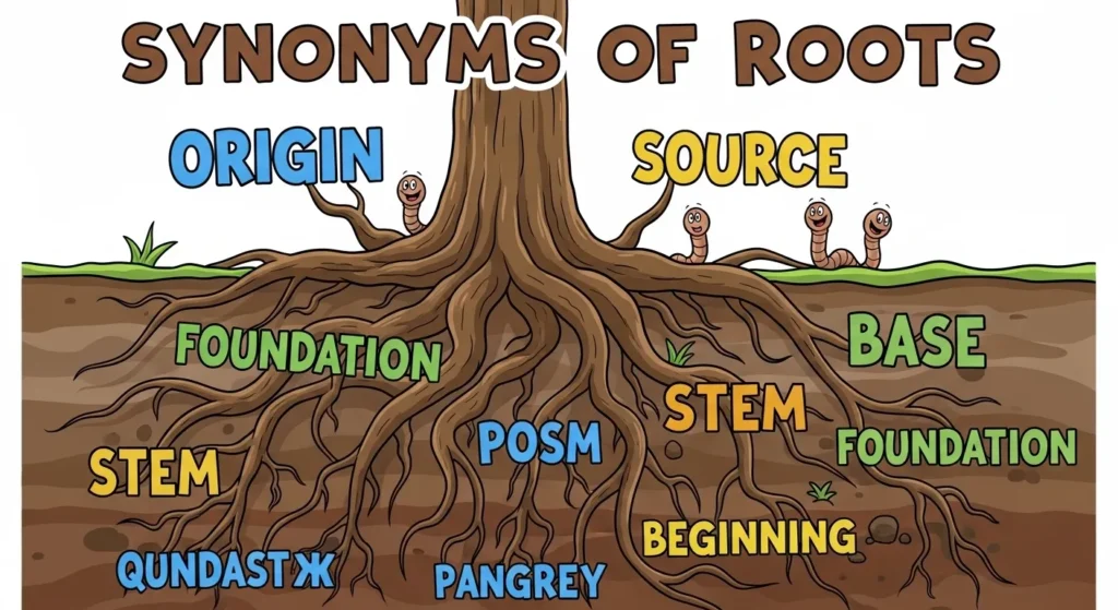 Synonyms for Roots