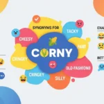 Synonyms for Corny
