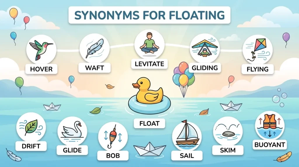Synonyms for Floating