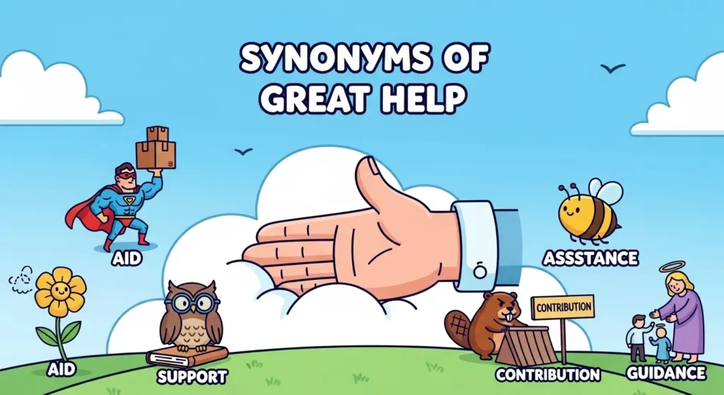 Synonyms for Great Help