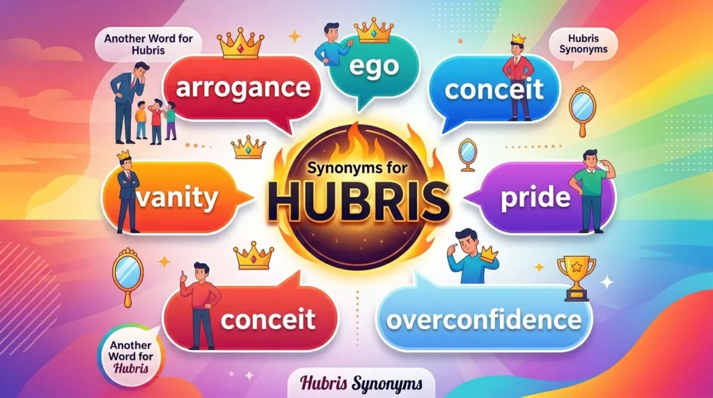 Synonyms for Hubris