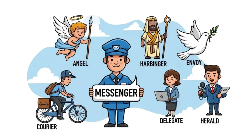 Synonyms for Messenger