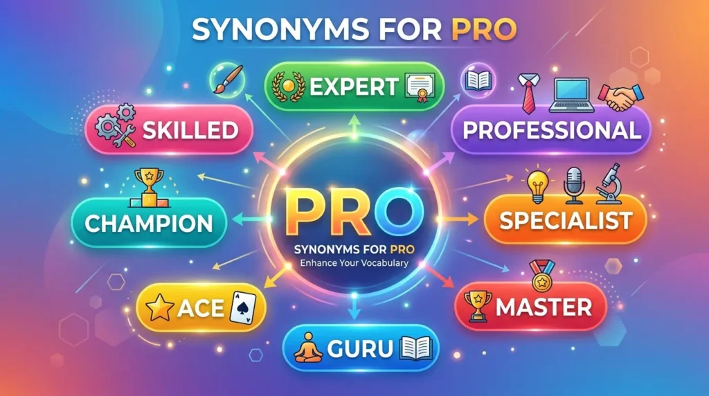 Synonyms for Pro