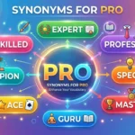 Synonyms for Pro