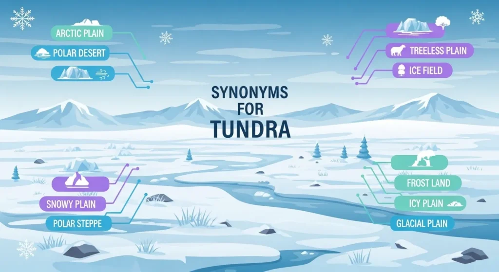 Synonyms for Tundra