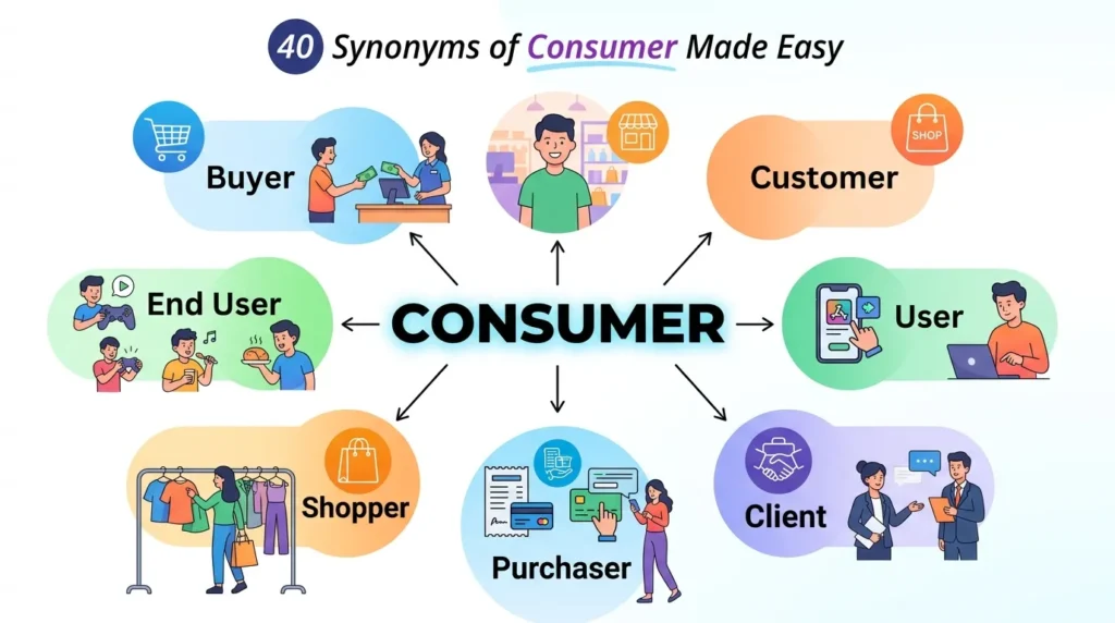 Synonyms of Consumer