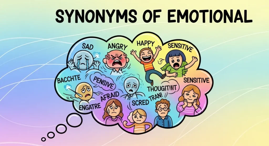 Synonyms of Emotional
