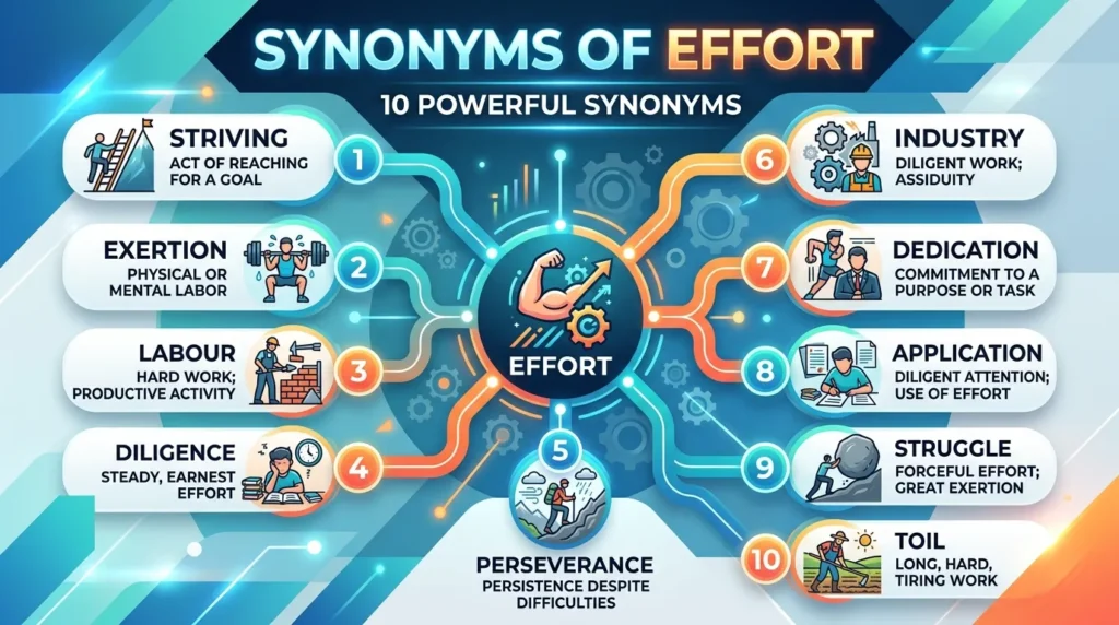 45 Powerful Synonyms for Effort