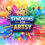 Synonyms for Artsy