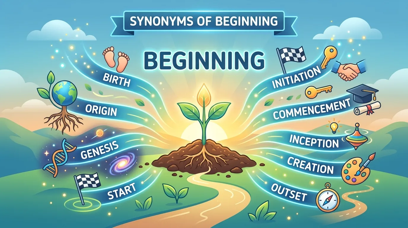 Synonyms for Beginning: 33+ Best Alternatives for a Fresh Opening