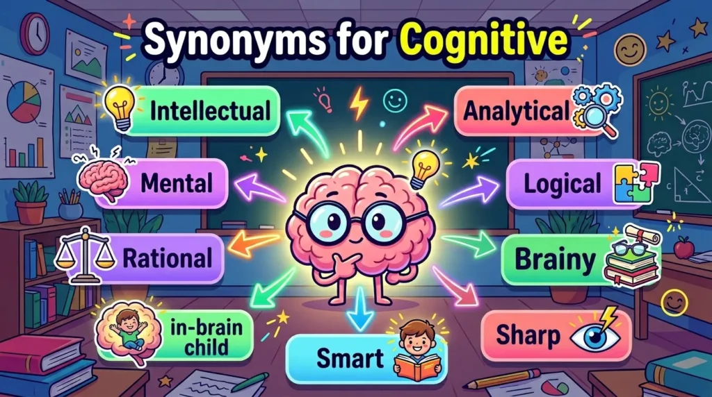 Synonyms for Cognitive