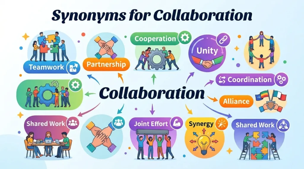 Synonyms for Collaboration