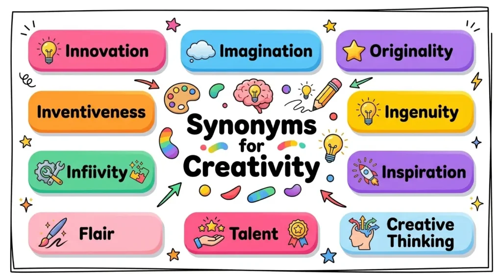 Synonyms for Creativity