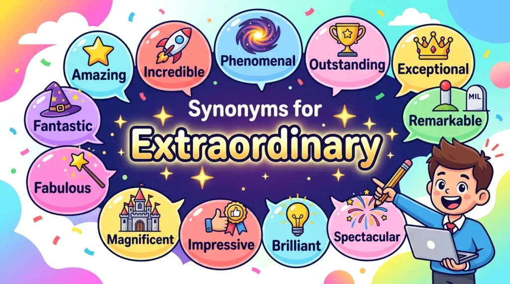 Synonyms for Extraordinary