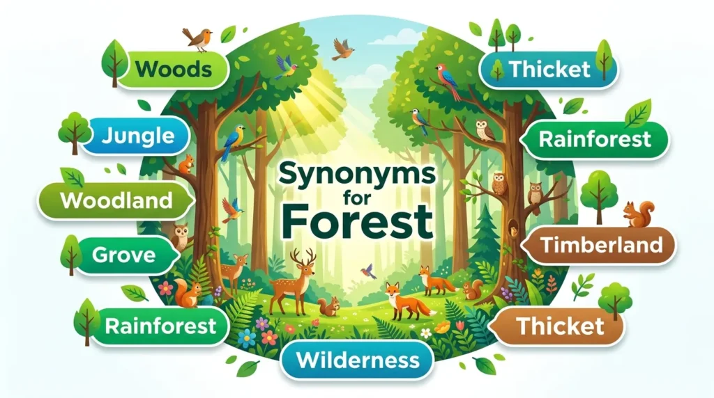 Synonyms for Forest