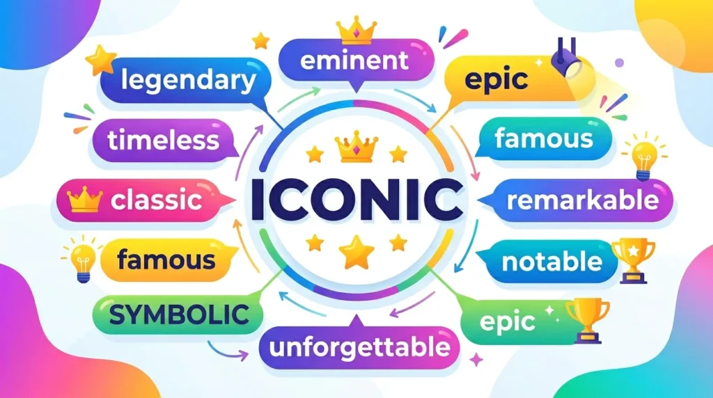 Synonyms for Iconic