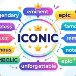 Synonyms for Iconic