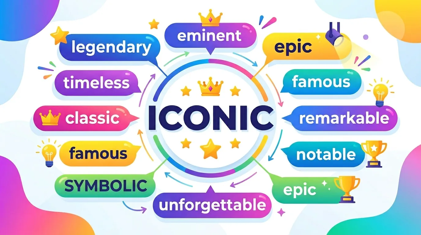 Synonyms for Iconic