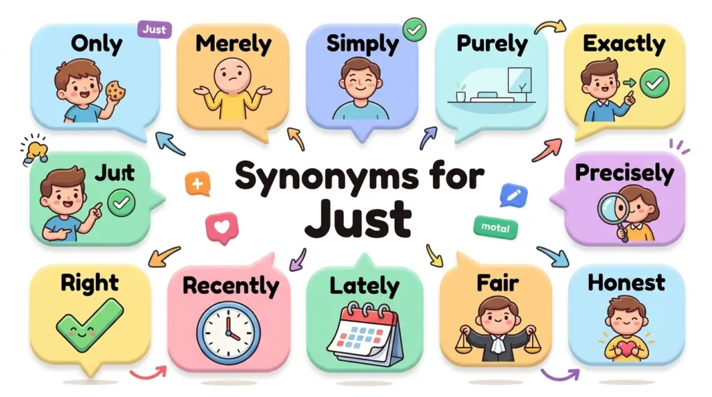 Synonyms for Just
