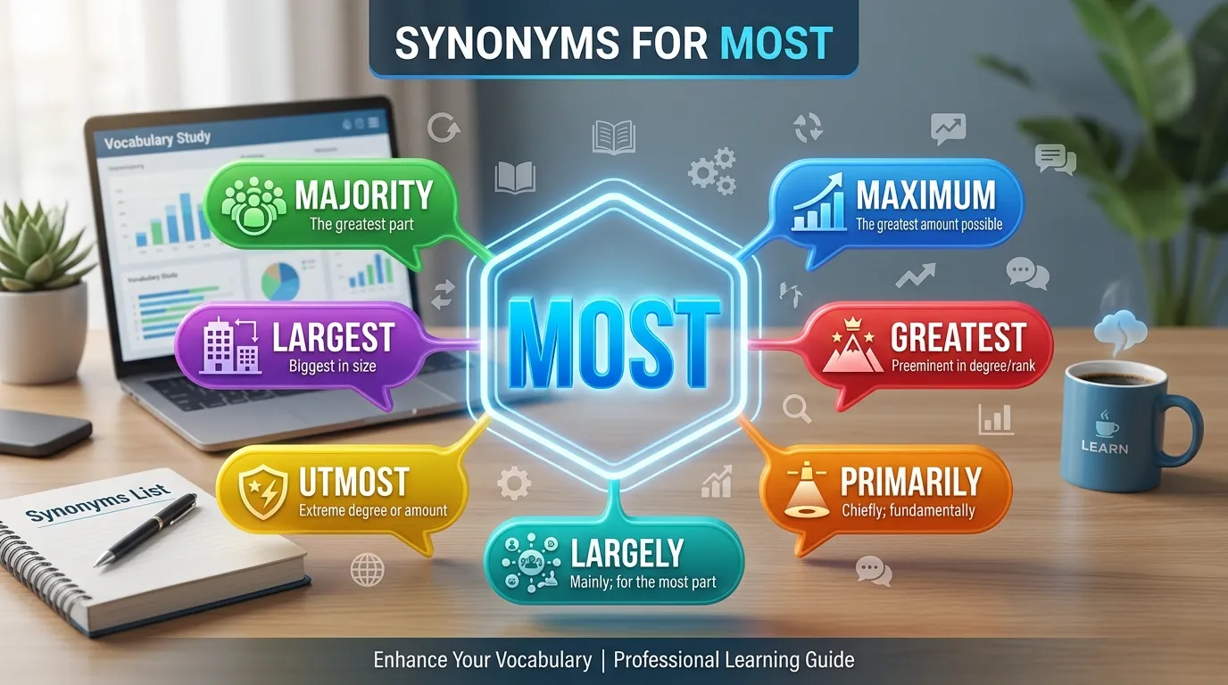 Synonyms for Most
