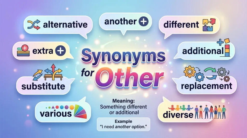 Synonyms for Other