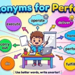 Synonyms for Perform