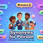 Synonyms for Person