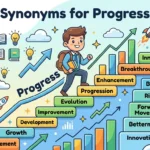 Synonyms for Progress