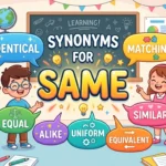 Synonyms for Same