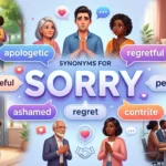 Synonyms for Sorry