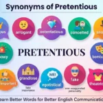 Synonyms of Pretentious