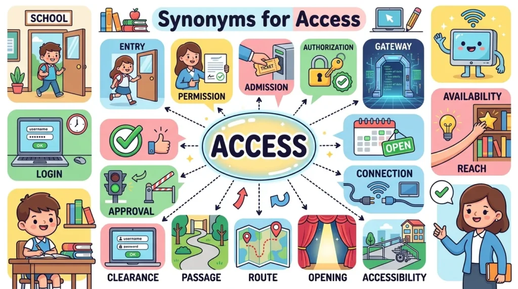 Synonyms for Access