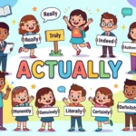 Synonyms for Actually
