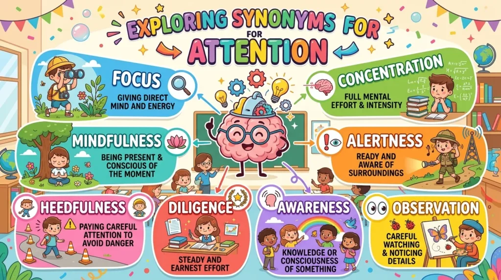 Synonyms for Attention
