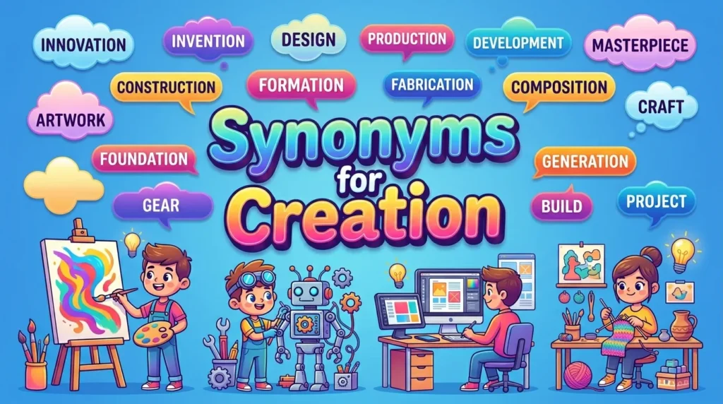 Synonyms for Creation