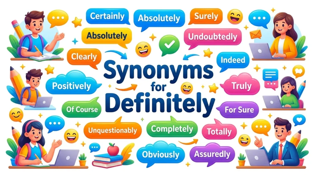 Synonyms for Definitely