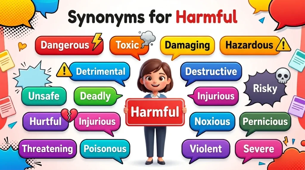 Synonyms for Harmful