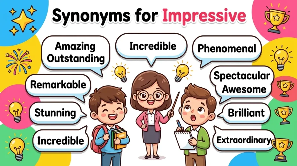 Synonyms for Impressive