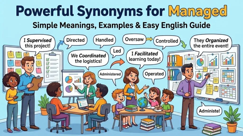 Synonyms for Managed