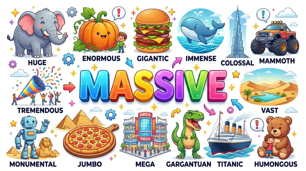 Synonyms for Massive